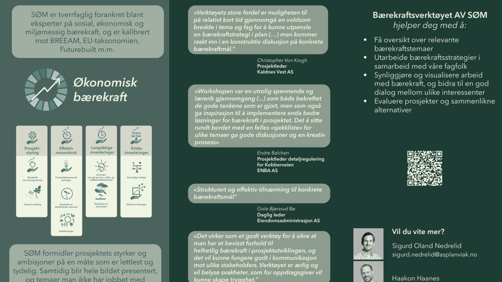 Faksimile av brosjyre som forklarer SØM-modellen (INTO-ZERO)