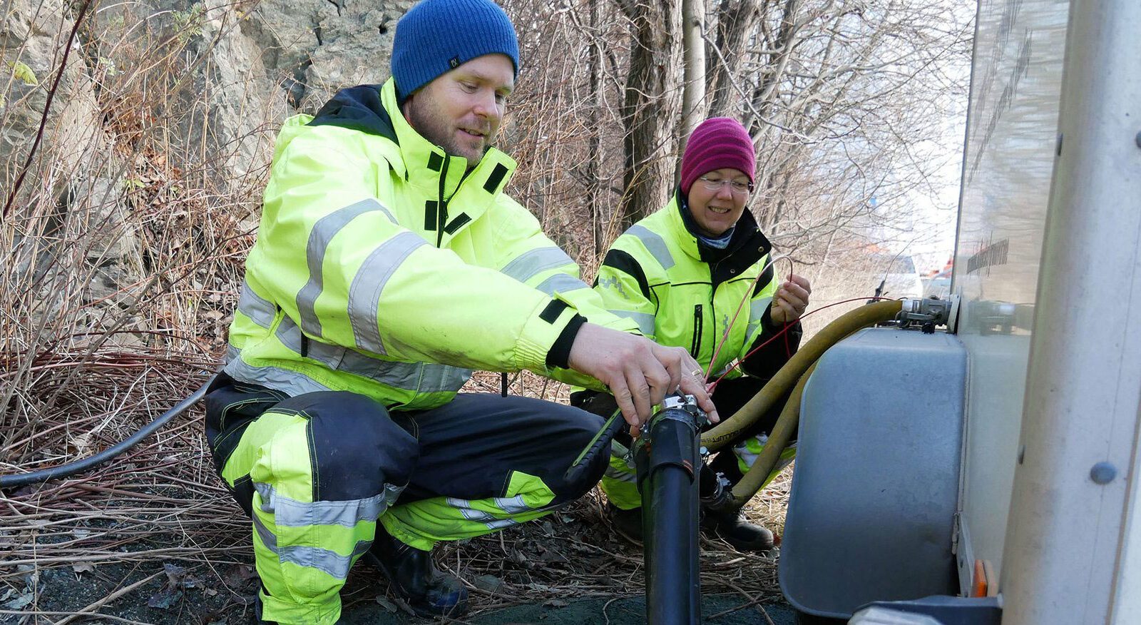 Konfliktfri energi ligger klar under bakken