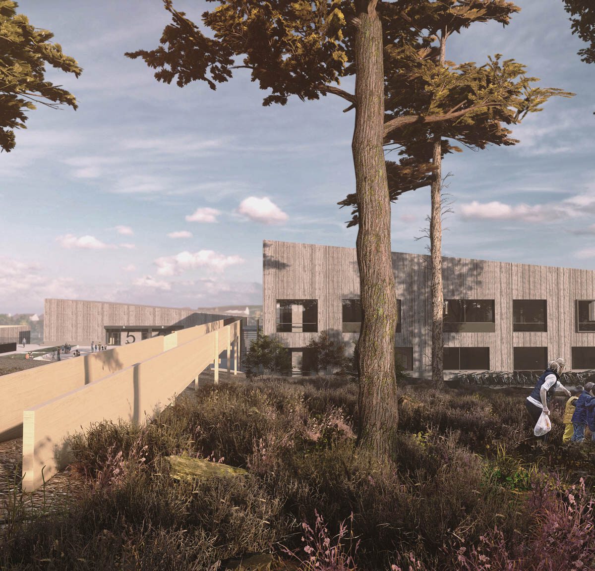 Labakken skole (Illustrasjon: Asplan Viak)